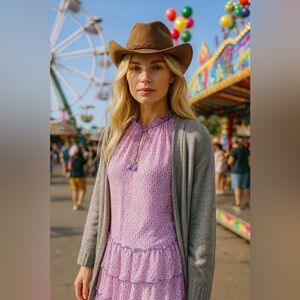 Poupette St Barth A-Line Dress large